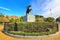 Andrew Jackson statue and Pontalba Apartments in New Orleans