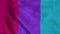 Androgyne Gender Pride Flag waving in the wind. 3d illustration