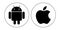 Android apple icons