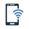 Android, hotspot, wireless icon. Simple editable vector illustration