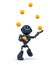 Android juggling balls