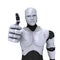 Android Robot with thumb up