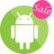 Android sale icon