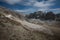 Andscape forest in trentino with dolomiti