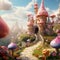 andy Wonderland Chronicles A Sweet Journey through Generative AI\\\'s Fairy Tale World
