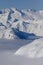 Aneto peak and Aran valley covered with fog