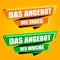 Angebot der Woche - Deal of the Week Origami banners.