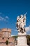 Angel at Bridge in Castel Sant\'angelo Roma - Italy