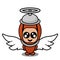 Angel grinder pepper doodle costume mascot