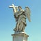 Angel with the Holy Cross from Ponte Sant`Angelo bridge, Rome, I