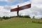 Angel of the North large steel sculpture by Antony Gormley.