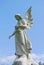 Angel religious spiritual guardian sculpture dramatic figures