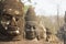 Angel statue in Angkor Wat.