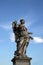 Angel statue on the Ponte Sant Angelo in Rome, Italy