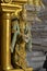 Angel statue at Shwedagon Pagoda in Myanmar