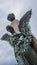 Angel statue in the St. John`s cemetery in Nuremberg