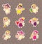 Angel stickers