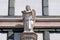 Angel with Veil of Veronica, Basilica di Santa Croce Basilica of the Holy Cross - famous Franciscan church in Florence