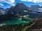 Angel Wing mountain at Grinnell lake