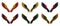 Angel Wings Pack - Assorted Double Colours