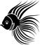 Angelfish - high quality vector logo - vector illustration ideal for t-shirt graphic