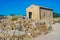 Angelokastro castle at Greek island Corfu