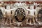 Angels, altar of the Last Supper in Zagreb cathedral dedicated to the Assumption of Mary