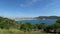 Angels beach seen from the Pontal do Atalaia hill.