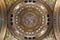 Angels and holy characters decorate the dome of Sainte-Therese basilica in Lisieux (France)