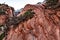 Angels Landing Hiking Trail Lead With Mountain View At Canyon, U