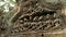 Angels sculpture on stone linte, Angkor wat.