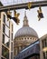 Angels at St. Pauls Cathedral in London