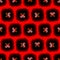 Anger red pattern seamless. Evil background. Vector texture