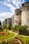 Angers Chateau and garden