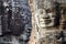 Angkor face sculpture