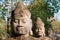 Angkor Thom South Gate faces 1