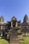 Angkor Wat ancient temple complex one of the largest religious monuments in the world and UNESCO World Heritage Site, Cambodia