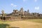 Angkor Wat as viewed from the side