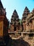 Angkor Wat - Beautiful carvings, bas reliefs of Banteay Srei Temple