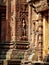 Angkor Wat - Beautiful carvings, bas reliefs of Banteay Srei Temple