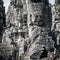 Angkor Wat Cambodia. Bayon temple in Angkor Thom site