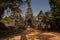 Angkor Wat is a huge Hindu temple complex in Cambodia.