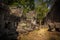 Angkor Wat is a huge Hindu temple complex in Cambodia.