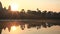 Angkor wat and the morning sun