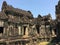 Angkor Wat in Siem Reap, Cambodia. Ancient Khmer stone temple ruins in jungle forest