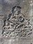 Angkor Wat in Siem Reap, Cambodia. Apsara carved on the wall of Khmer ancient temple