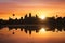 Angkor Wat at sunrise, Cambodia