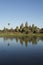 Angkor Wat Temple Complex Reflection Blue Sky