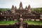 Angkor Wat Temple Near Siem Reap, Cambodia, Aerial View
