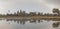 Angkor Wat temple panoramic view